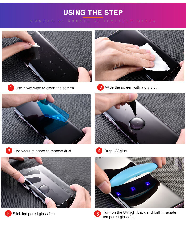 Mocolo edzett 3D üveg Samsung Galaxy S10 - átlátszó Mocolo edzett 3D üveg Samsung Galaxy S10 - átlátszó