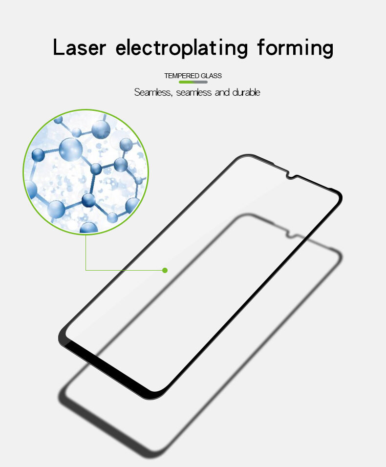 Pinwuyo edzett 3D üveg Xiaomi Mi 9 - fekete