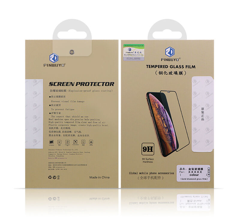 Pinwuyo edzett 3D üveg Xiaomi Mi 9 - fekete