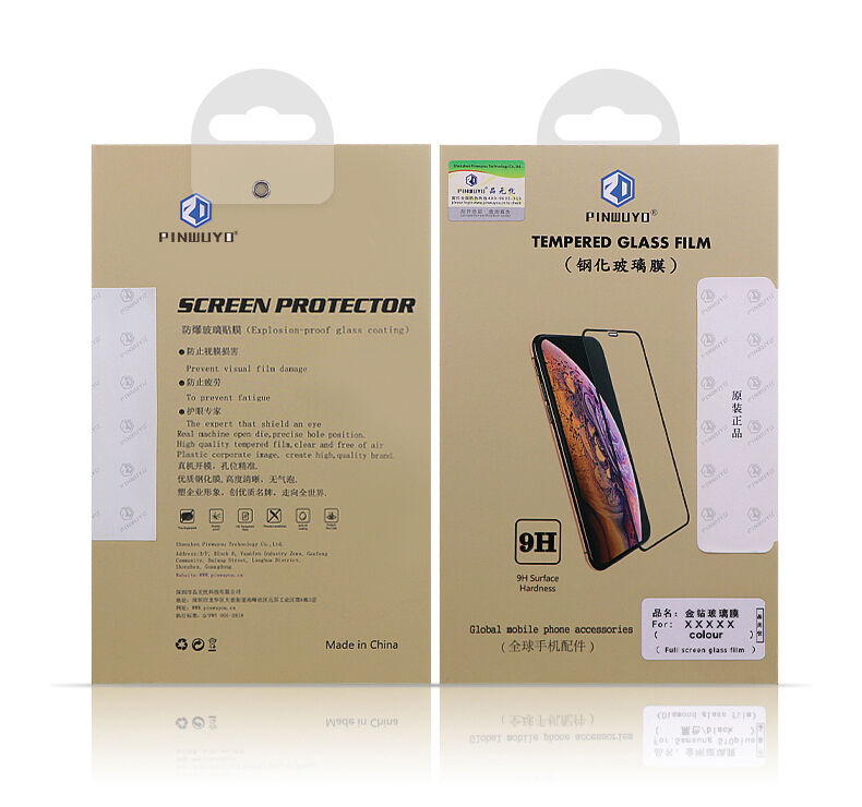 Pinwuyo edzett 2,5D üveg Huawei Y6 (2019) - fekete Pinwuyo edzett 2,5D üveg Huawei Y6 (2019) - fekete