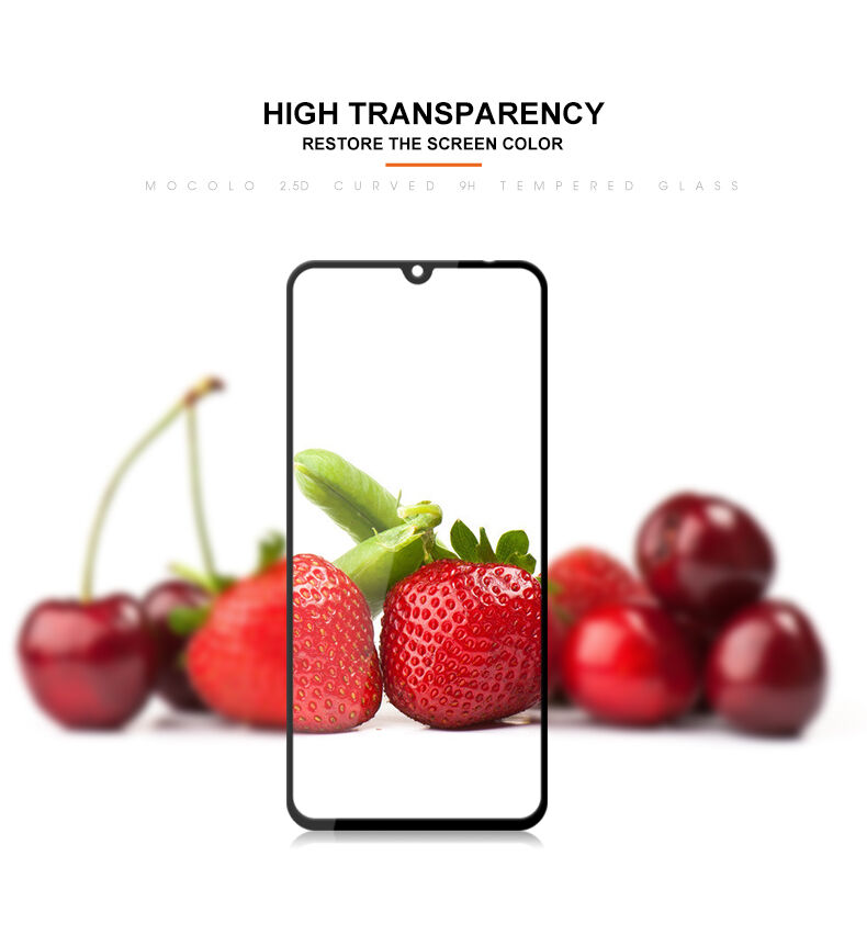 Mocolo edzett 3D üveg Xiaomi Mi 9 - fekete