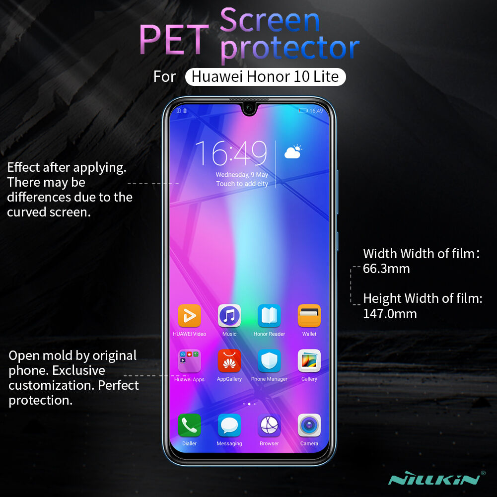 Nillkin védő fólia Honor 10 Lite - átlátszó
