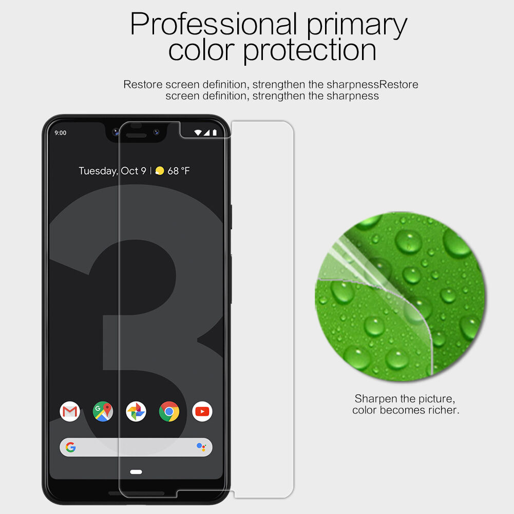 Nillkin védő fólia Google Pixel 3 XL - átlátszó