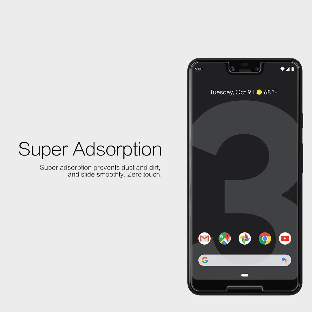 Nillkin védő fólia Google Pixel 3 XL - átlátszó