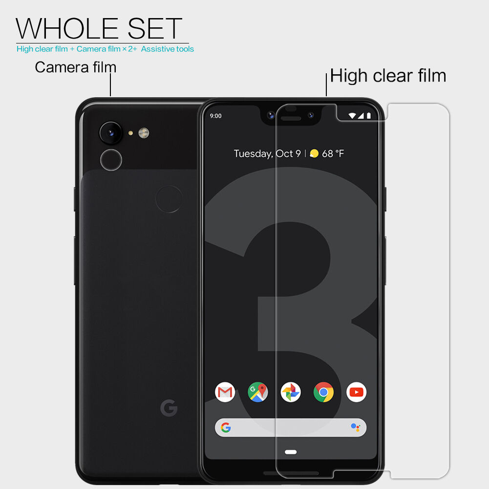 Nillkin védő fólia Google Pixel 3 XL - átlátszó