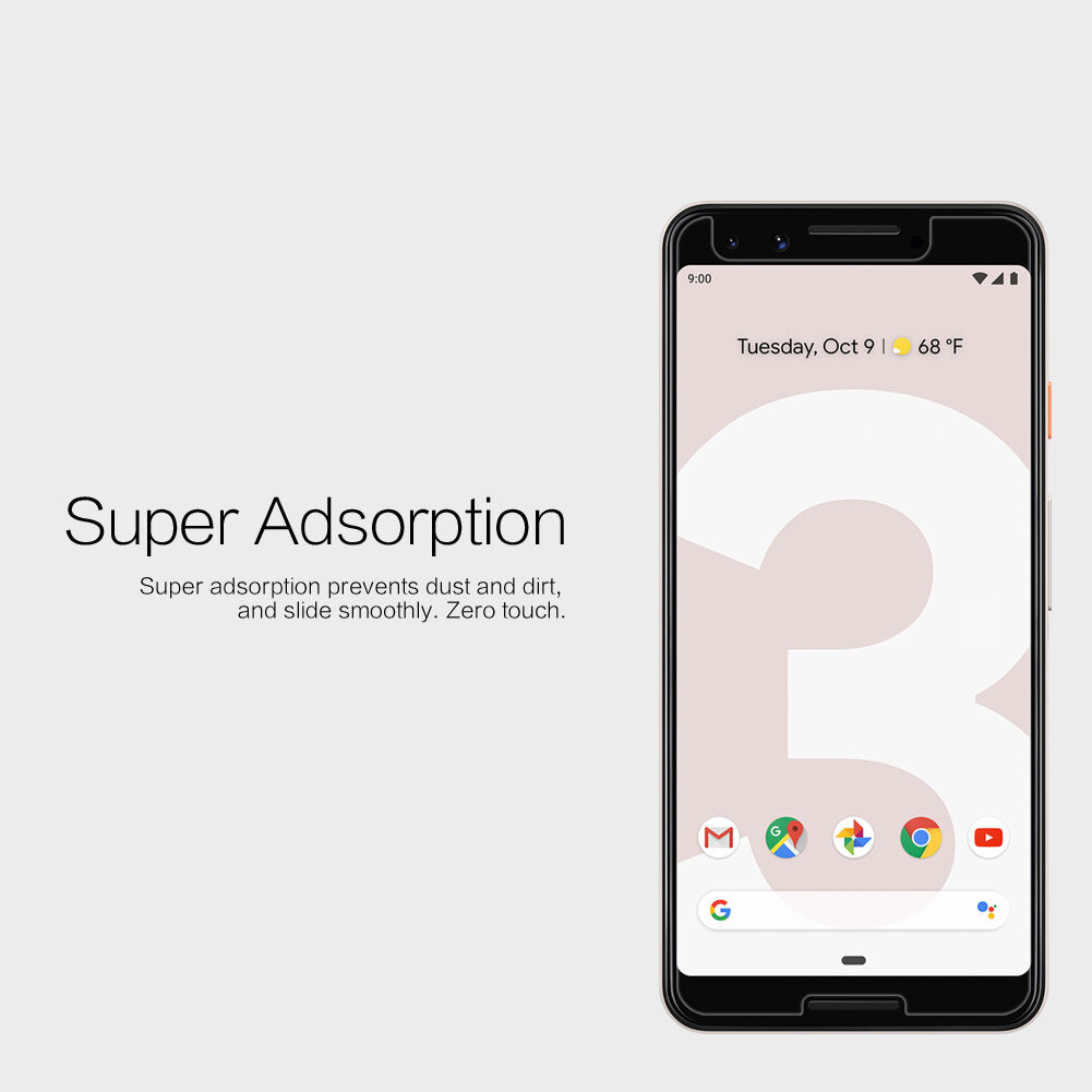 Nillkin védő fólia Google Pixel 3 - átlátszó