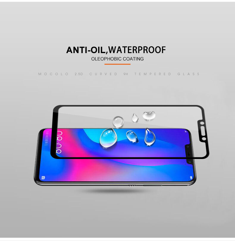 Mocolo edzett 3D üveg Huawei Nova 3i - fehér