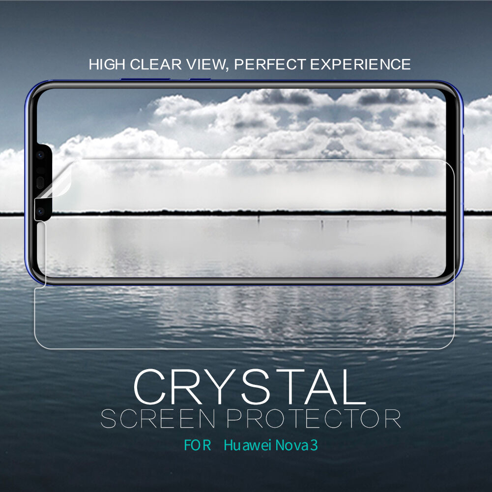 Nillkin anti-fingerprint védő fólia Huawei Nova 3 - átlátszó