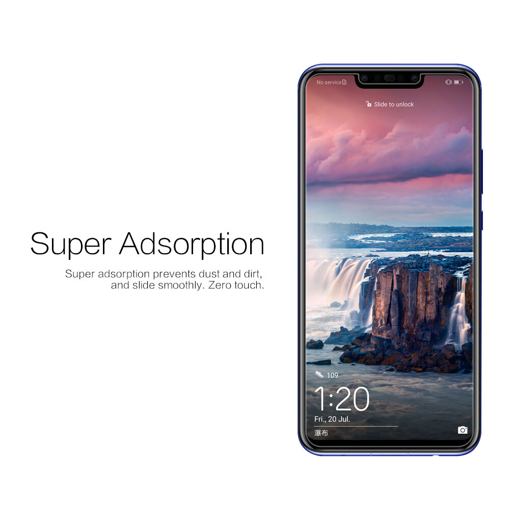 Nillkin anti-fingerprint védő fólia Huawei Nova 3 - átlátszó