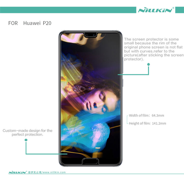 Nillkin védő fólia Huawei P20 - átlátszó