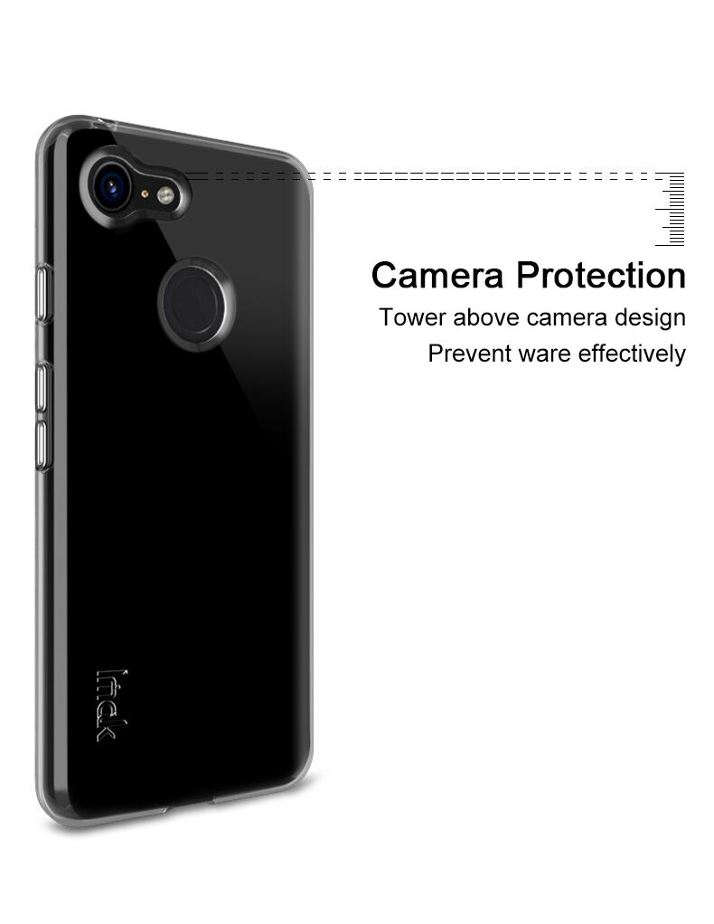 Imak műanyag tok Google Pixel 3 - transzparens