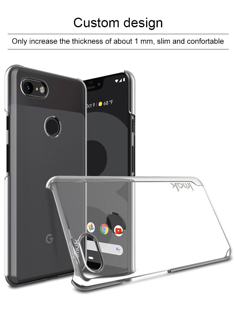 Imak Crystal műanyag tok Google Pixel 3 - transzparens