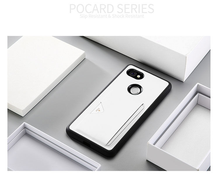 Dux Ducis Pocard bőr tok Google Pixel 2XL - piros