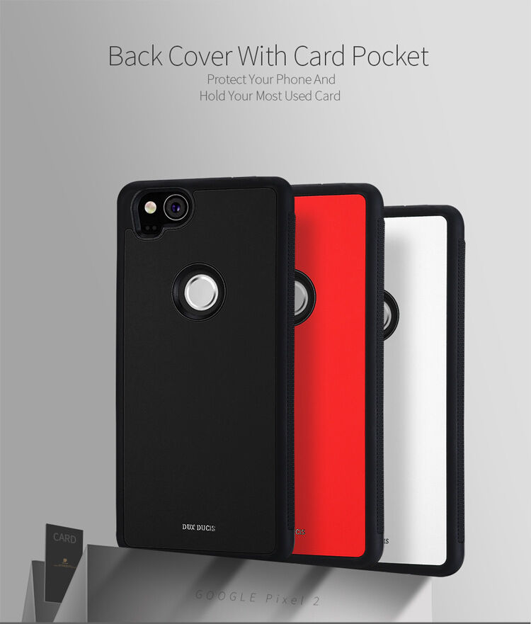 Dux Ducis Pocard tok Google Pixel 2 - fekete