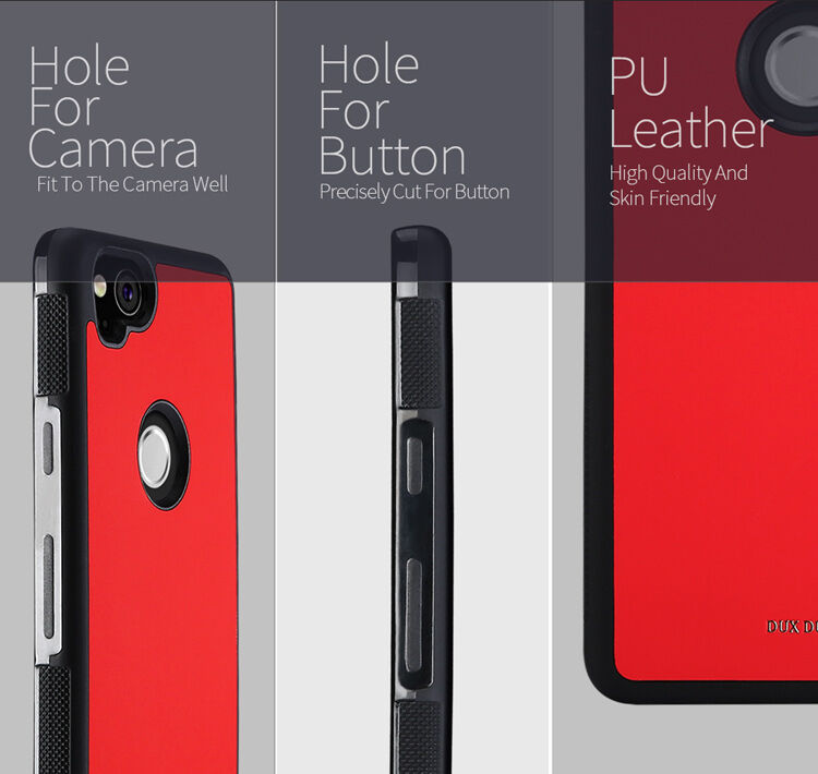 Dux Ducis Pocard tok Google Pixel 2 - fekete