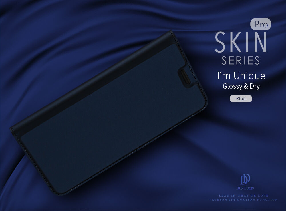 Dux Ducis Skin Pro flip cover tok Google Pixel 2 - rózsaszín-arany