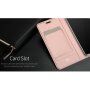Dux Ducis Skin Pro flip cover tok Google Pixel 2 - rózsaszín-arany