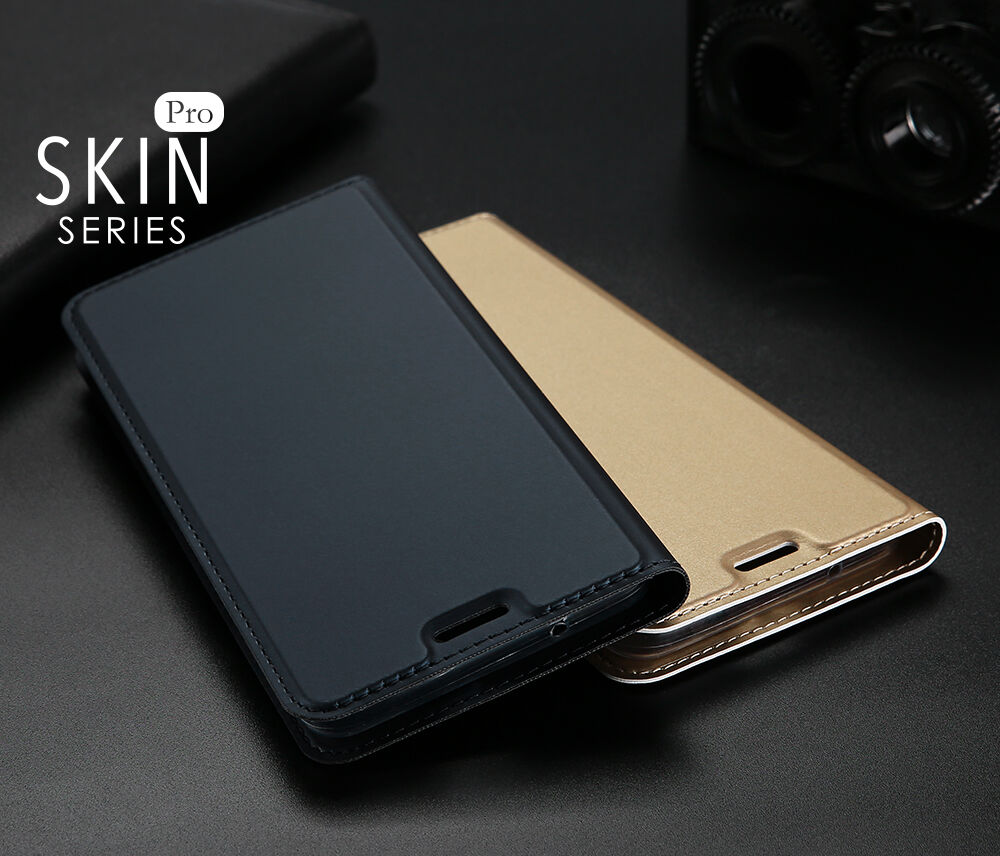 Dux Ducis Skin Pro flip cover tok Google Pixel 2 - rózsaszín-arany