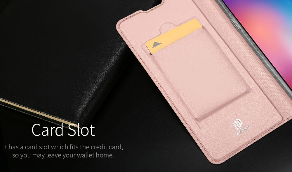 Dux Ducis Skin Pro bőr tok Xiaomi Mi 9 - arany