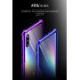 Tok fém kerettel és edzett üveggel Xiaomi Mi 9 - kék