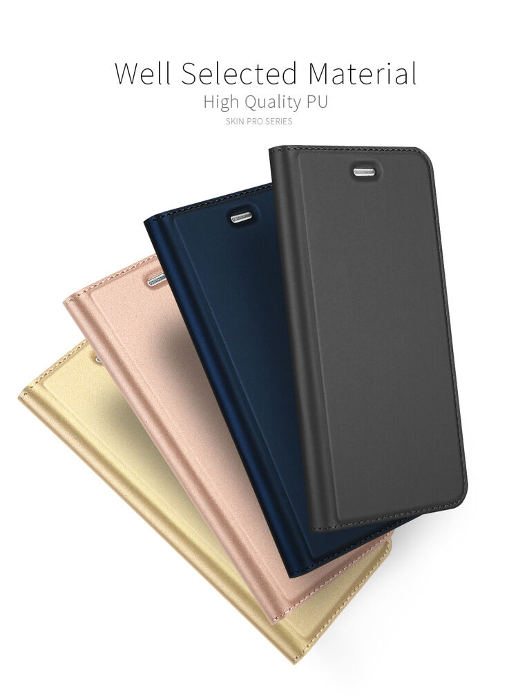 Dux Ducis Skin Pro flip cover tok Huawei P10 Lite - sötétkék