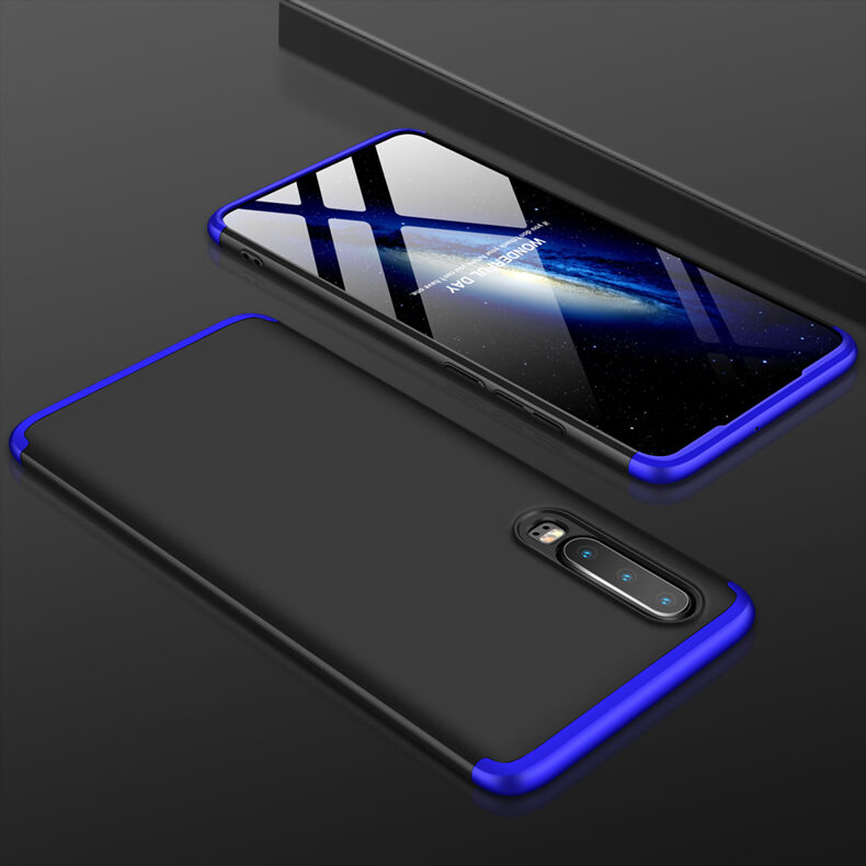 GKK összetett tok edzett műanyagból Huawei P30 - kék