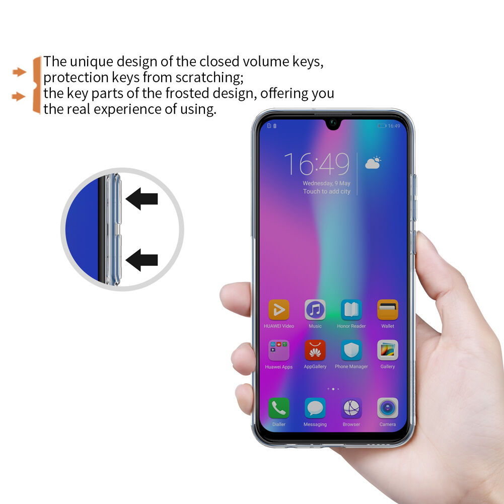 Nillkin Nature műanyag tok Honor 10 Lite - transzparens