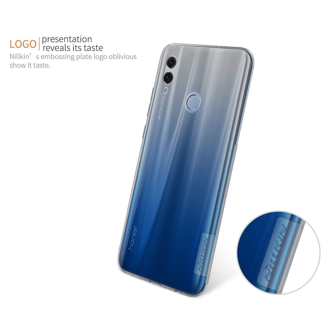 Nillkin Nature műanyag tok Honor 10 Lite - transzparens