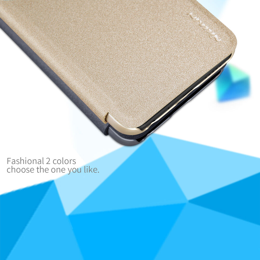 Nillkin Sparkle flip cover tok Honor 10 Lite - szürke
