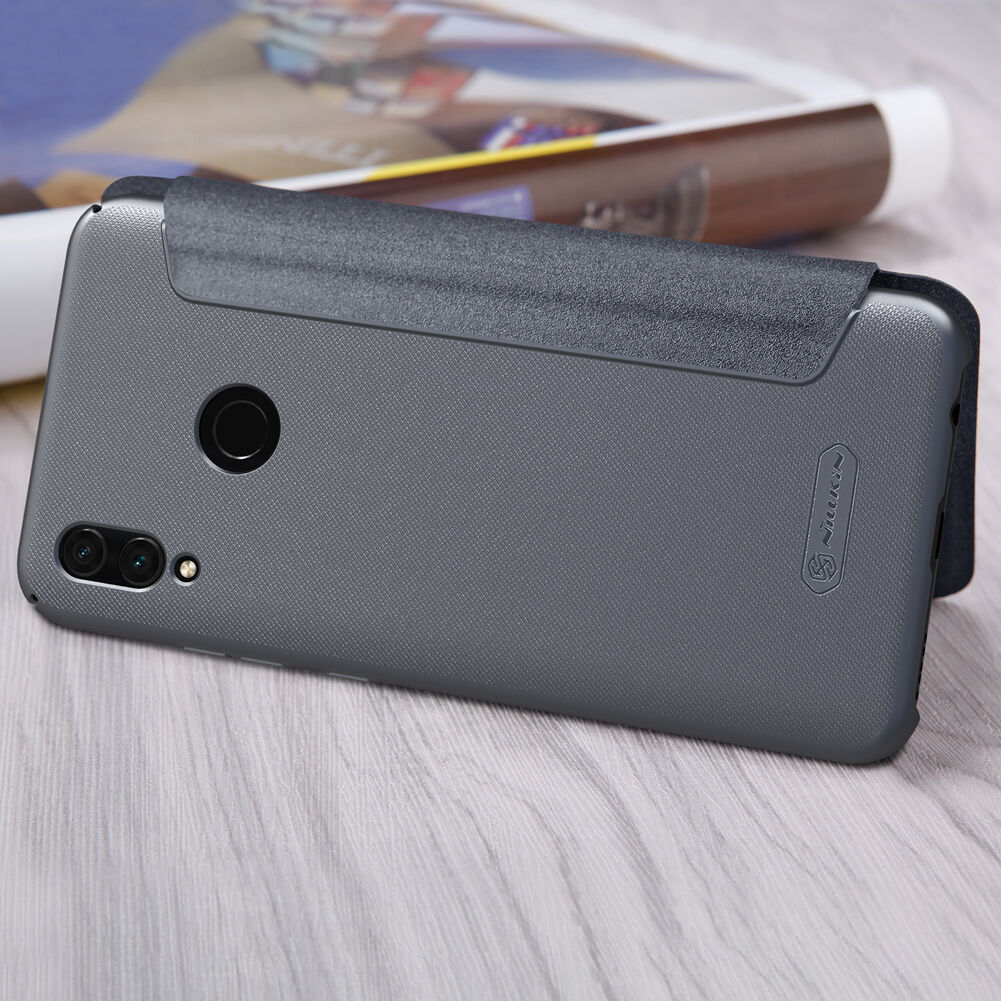 Nillkin Sparkle flip cover tok Honor 10 Lite - szürke