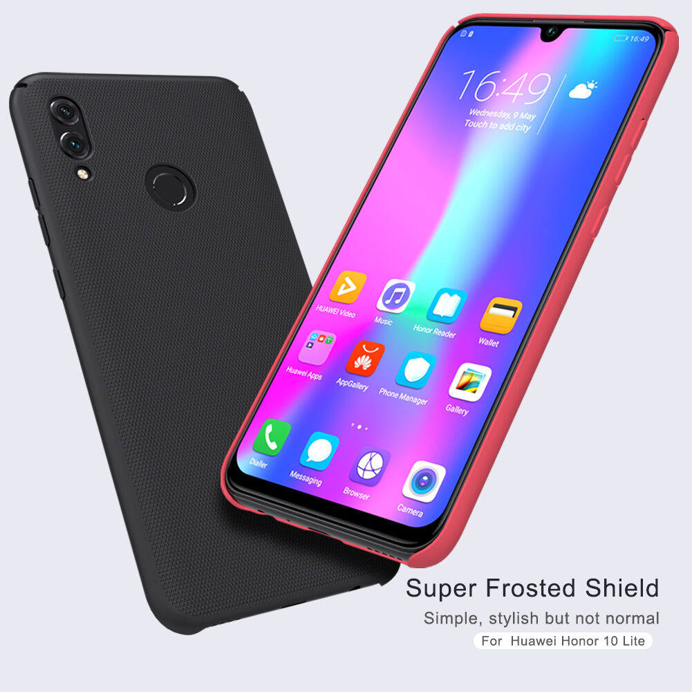 Nillkin Frosted műanyag tok Honor 10 Lite - fekete