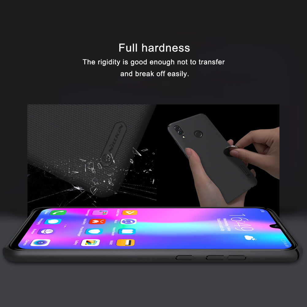 Nillkin Frosted műanyag tok Honor 10 Lite - fekete