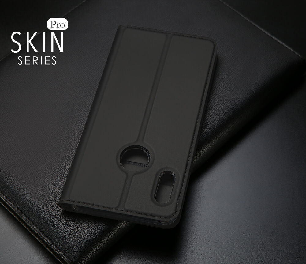 Dux Ducis Skin Pro flip cover tok Honor 10 Lite - rózsaszín-arany