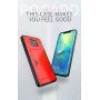 Dux Ducis műbőr tok kártyatároló rekesszel Huawei Mate 20 - fekete