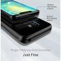 Dux Ducis műbőr tok kártyatároló rekesszel Huawei Mate 20 - fekete