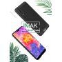 Imak légáteresztő tok kijelzővédelemmel Huawei P20 - fekete