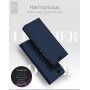 Dux Ducis Skin Pro flip cover tok Honor 10 - sötétkék