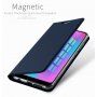 Dux Ducis Skin Pro flip cover tok Honor 10 - sötétkék