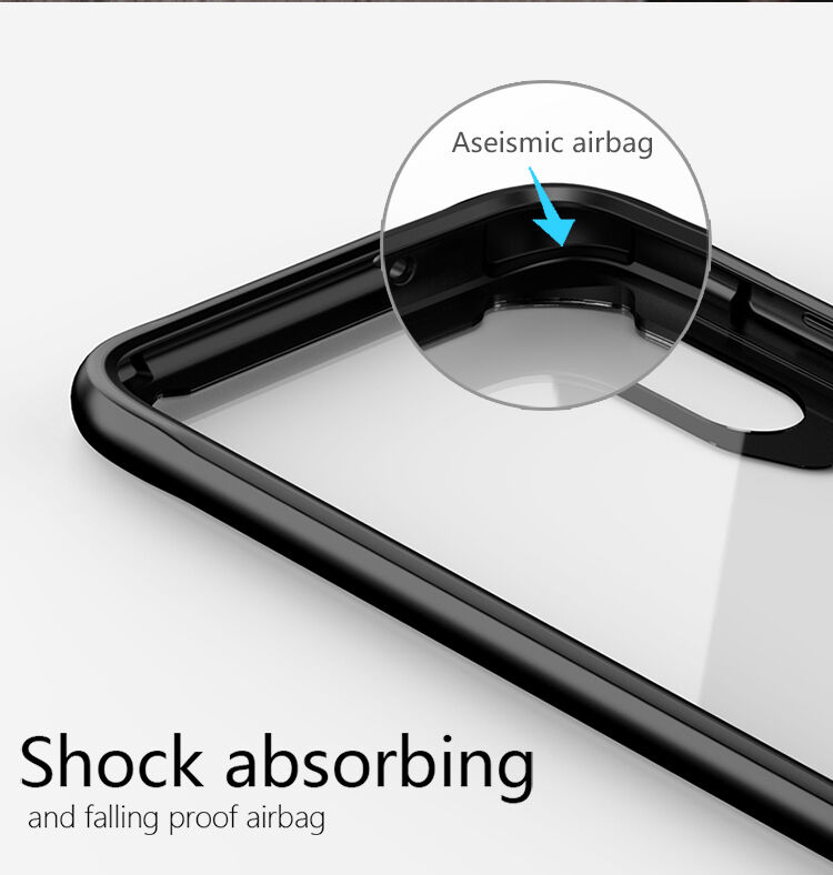 Ipaky átlátszó tok kerettel Huawei P20 Lite - fekete