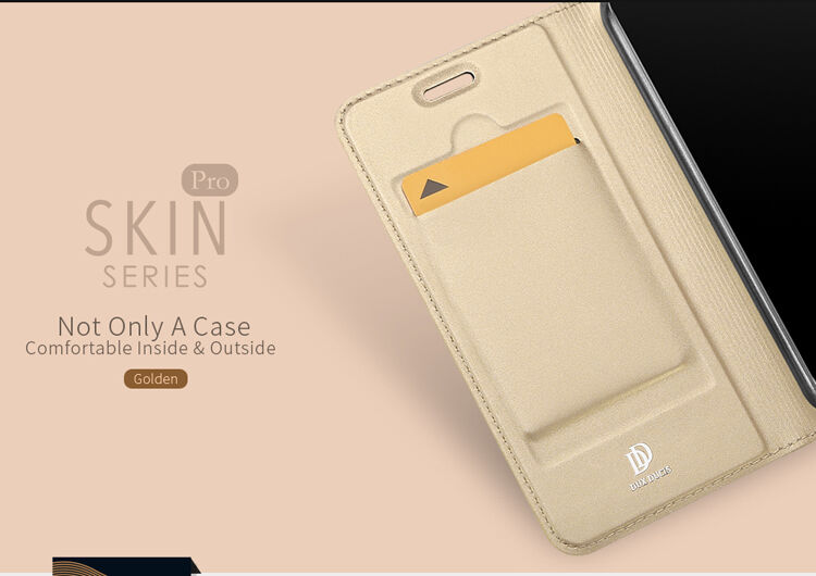 Dux Ducis Skin Pro flip cover tok Huawei P20 Lite - sötétkék