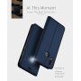 Dux Ducis Skin Pro flip cover tok Huawei P20 Lite - sötétkék
