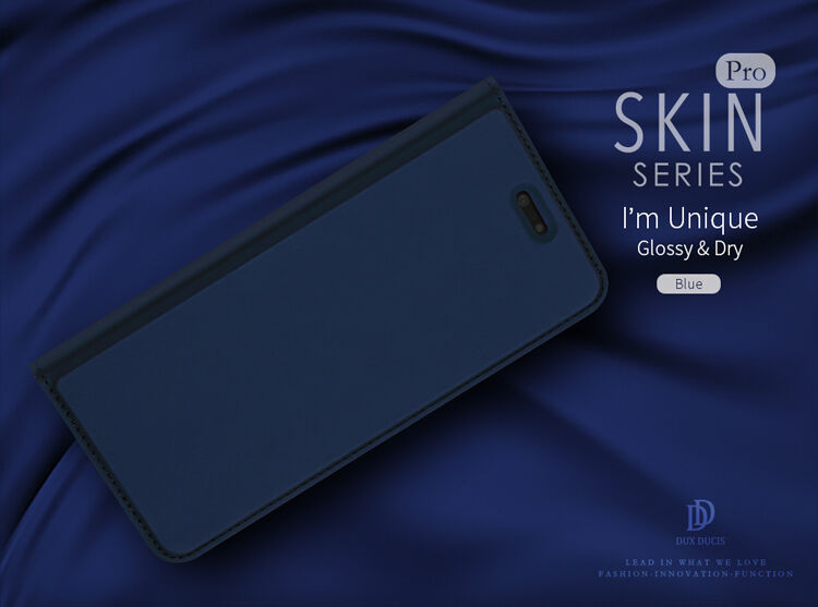 Dux Ducis Skin Pro flip cover tok Huawei P20 Lite - rózsaszín-arany