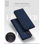 Dux Ducis Skin Pro flip cover tok Huawei P20 Lite - szürke