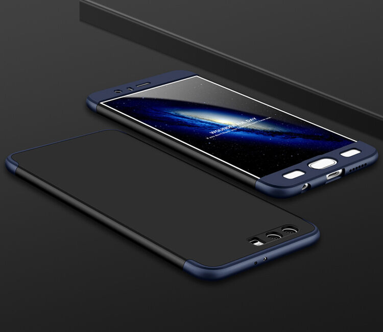 Matt egész telefonos tok Honor 9 - rózsaszín-arany