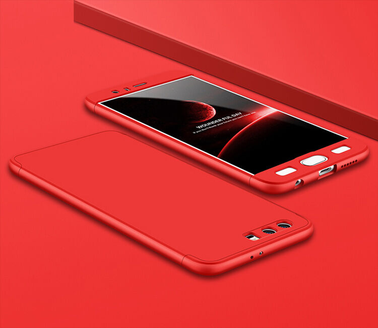 Matt egész telefonos tok Honor 9 - rózsaszín-arany