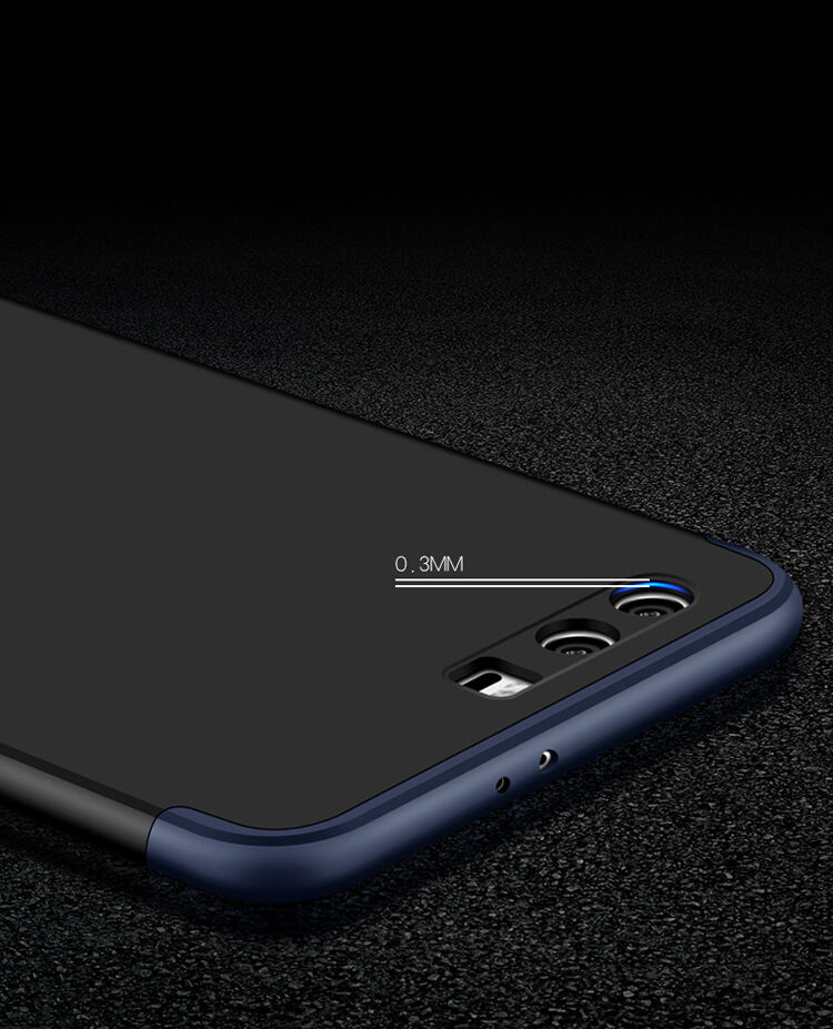 Matt egész telefonos tok Honor 9 - fekete