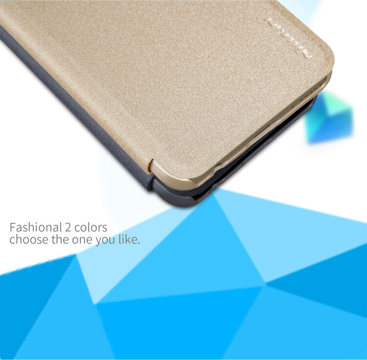 Nillkin Sparkle flip cover tok Honor View 10 - arany