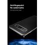 Baseus műanyag átlátszó tok kerettel Samsung Galaxy S10 Plus - fekete