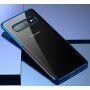 Baseus műanyag átlátszó tok kerettel Samsung Galaxy S10 Plus - fekete