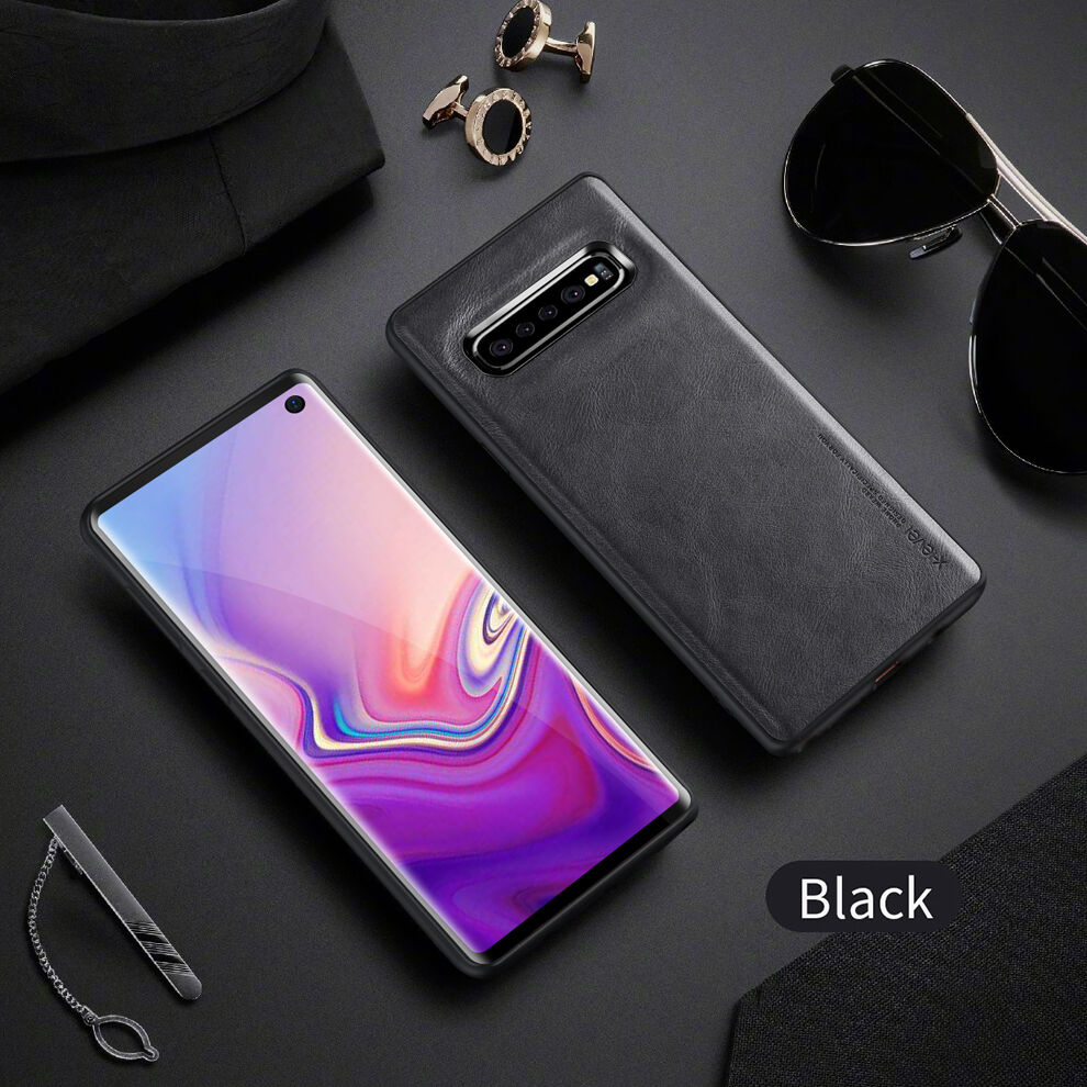 X-Level tok műbőr felülettel Samsung Galaxy S10 - barna